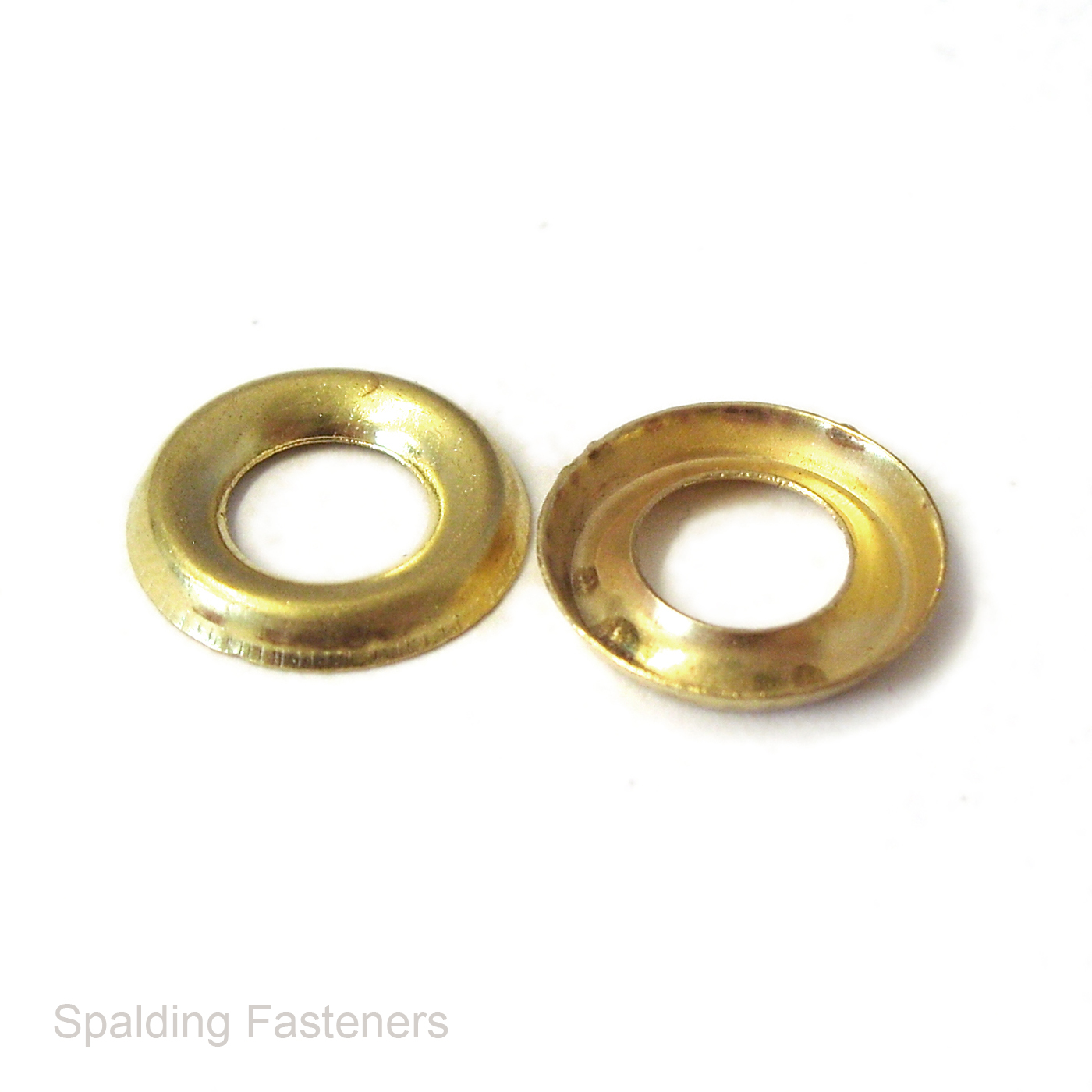 Solid Brass Raised Slotted Screws & Finishing Cup Washers No4 No6 No8